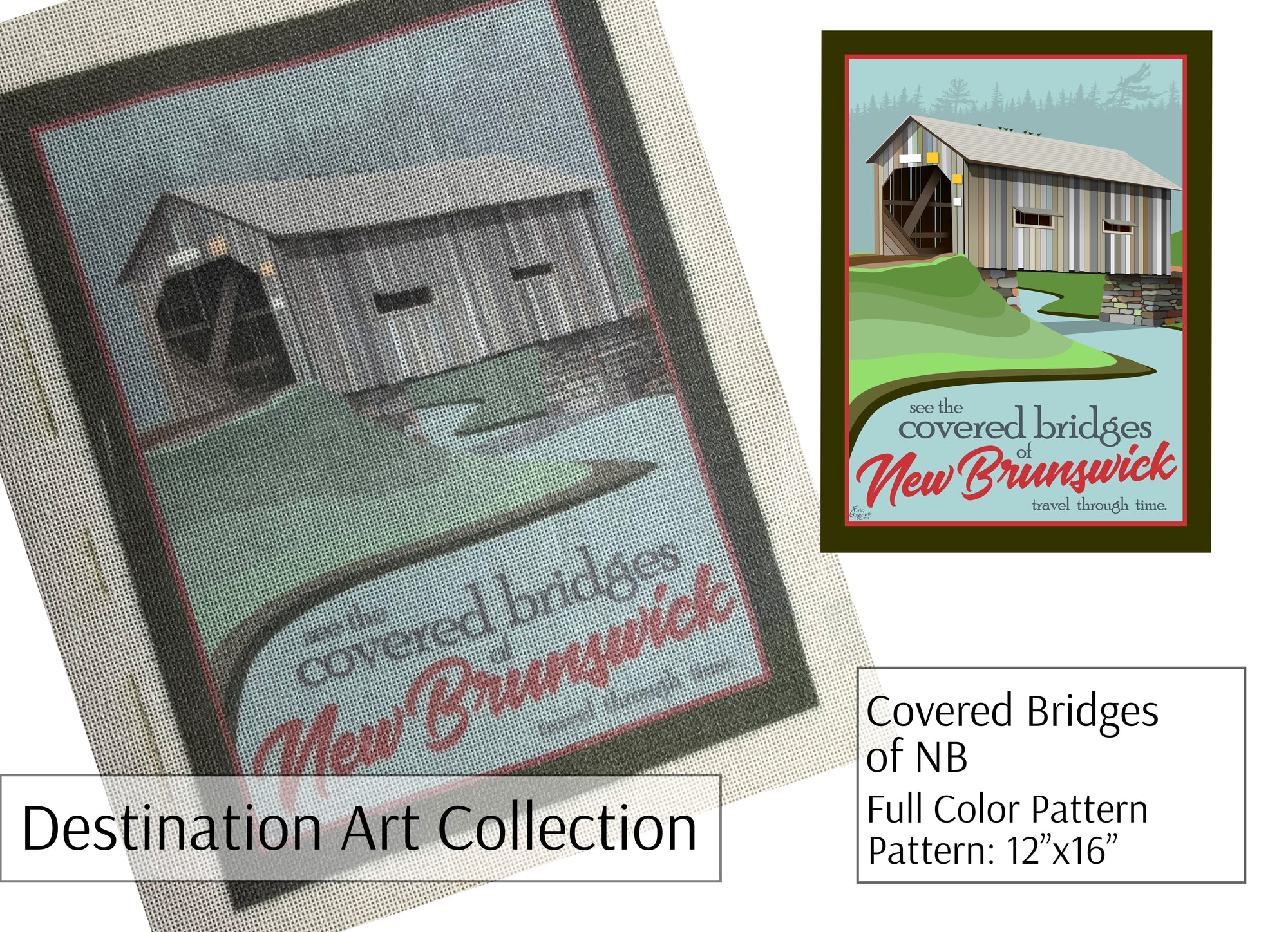 Destination Art - Covered Bridges of New Brunswick