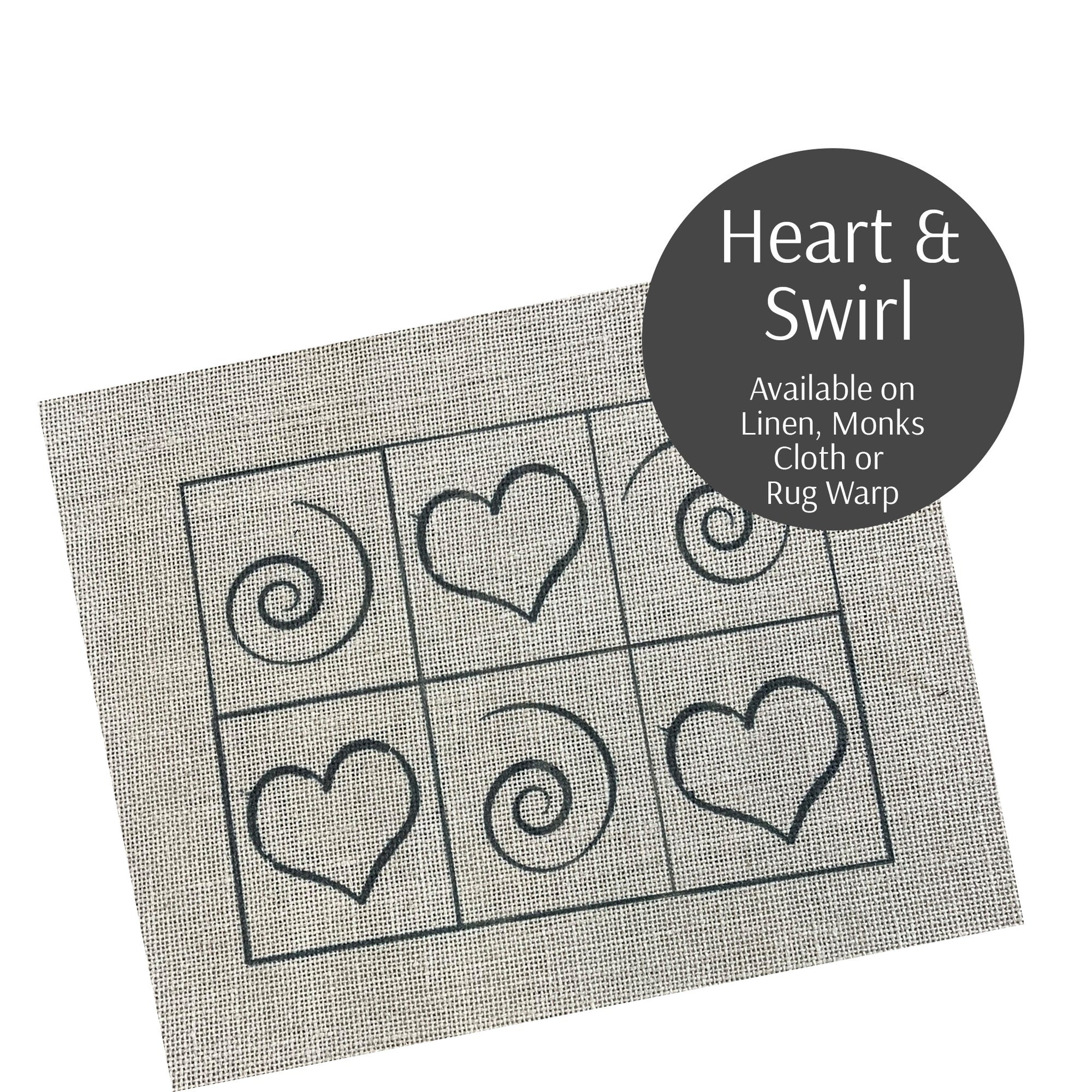 Heart & Swirl Pattern