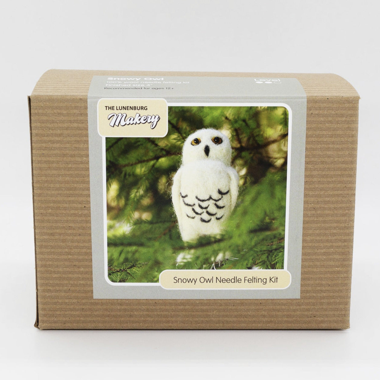 Needle Felting Kit - Snowy Owl