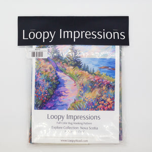 Loopy Impressions Pattern - Explore Nova Scotia