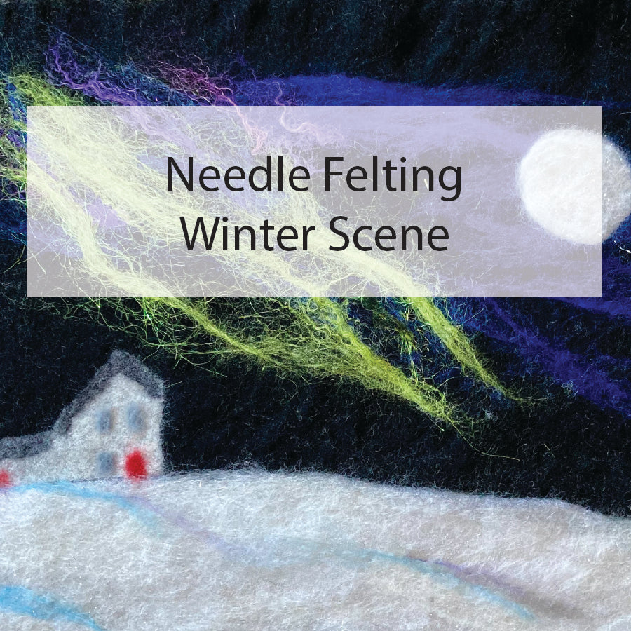 Needle Felting Class - November 23rd 9:30am-12:30pm