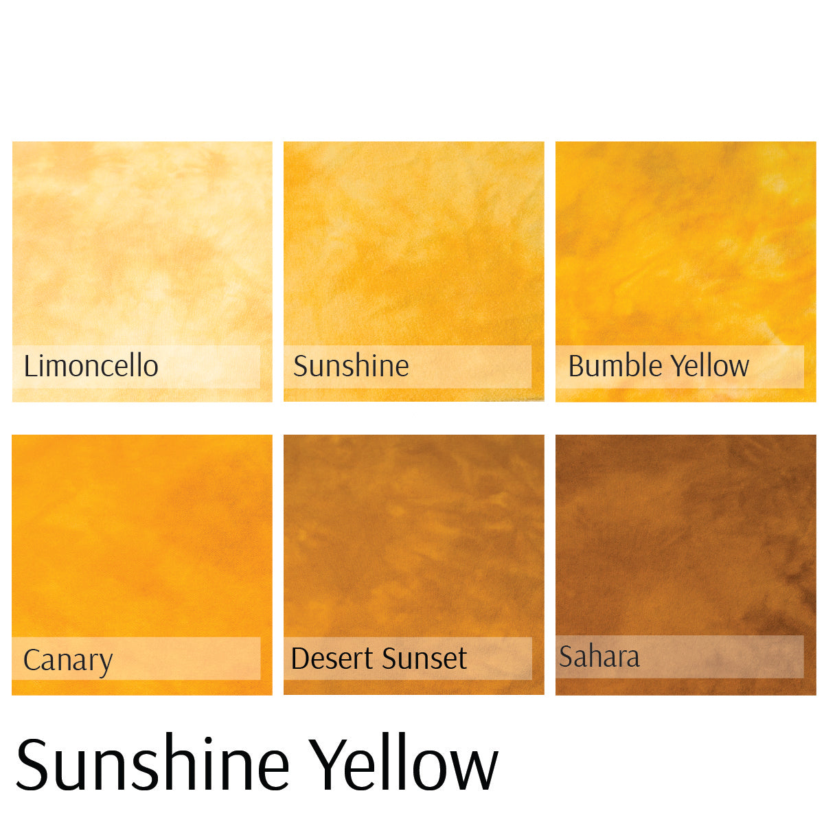 Sunshine Yellow Shades